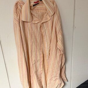 Striped Button Down Shirt for Women